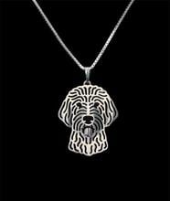 Colgante de mascota Labradoodle lindo collar de las mujeres de moda popular encantador regalo de Navidad para amigo 2024 - compra barato