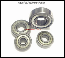 3-15pcs/Lot 6200ZZ / 6201ZZ / 6202ZZ / 6203ZZ / 6204ZZ / 6205ZZ / 6206ZZ Miniature Bearing Deep Groove Ball Bearing 2024 - buy cheap