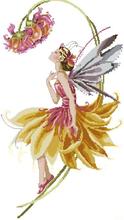 14/16/18/27/28 Cross Stitches Embroidery Cross Stitch Kit The Petal Fairy Flower Fairy Goddess Elfin Iris Flowers md 82 2024 - buy cheap