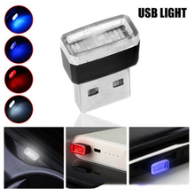 1pcs Car-Styling USB Atmosphere LED Light Car Accessories For Ford Focus 2 3 4 Mondeo Fusion Kuga Ecosport Fiesta Falcon EDGE 2024 - buy cheap