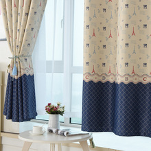 American Short Curtains For Living Room Window Roman For Divider Drapes Children's Bedroom Single Panel 2024 - buy cheap