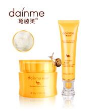 Daiyimei 24 K ouro VC essência caracol pele conjunto de clareamento hidratante soro Facial creme 50 g + escuro círculo creme 35 g 2 pçs/set 2024 - compre barato