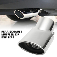 Silver Stainless Steel Car Rear Exhaust Muffler Tip End Pipe For Toyota C-HR CHR 2016 2018 2024 - buy cheap