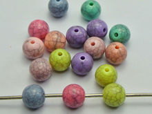 100 Mixed Color Acrylic Round Beads 10mm Imitation Stone 2024 - buy cheap