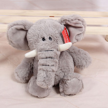 Lançamento elefante cinza pelúcia brinquedo bonito elefante cerca de 25cm boneco macio presente de aniversário h1060 2024 - compre barato