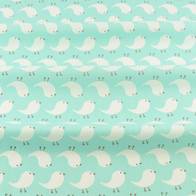 SewingBlue Bird Cotton Fabric Home Textile Quilting Cloth Craft Tecido Patchwork Tissu Bedding Teramila Fabrics Decoration 2024 - buy cheap