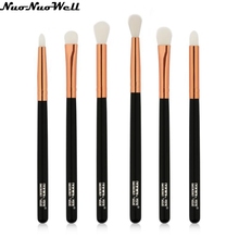 Makeup Brushes 6pcs Eyeshadow Brush Blending Eyebrow Make Up Brushes Pony Hair Synthetic Bristles Beauty Cosmetics Kits 2024 - buy cheap