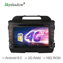 C500 Android 6.0 4G LTE SIM Car DVD player GPS for KIA sportage r Sportage 2010-2015 RDS Radio Bluetooth wifi 2GB RAM DVR camera 2024 - buy cheap