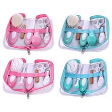 1 Set Baby Nursing Kit Nail Clippers Trimmer Brush Comb Soft Professional Portable All in One Newborn Children Care Grooming 2024 - buy cheap