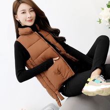 New vest female Women vest winter plus size vest autumn winter jackets Stand collar women Korean 2024 - buy cheap