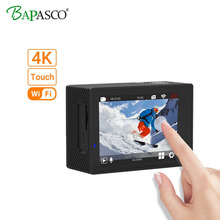 BAPASCO 16MP Экшн-камера Ultra HD 4 K/30fps WiFi 2,0 "170D подводная спортивная камера водостойкая камера шлем камера Спортивная камера 2024 - купить недорого