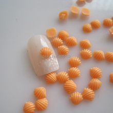 RC-186-10 200pcs/bag Cute Decoration Resin Orange Shell Resin Decoration Nail Art Decorations 2024 - buy cheap