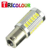 TRICOLOUR 100X 1156 1157 S25 33SMD 5730 5630  33 SMD led  turn signal lamp brake light Stop Parking light bulb #TF46 2024 - buy cheap