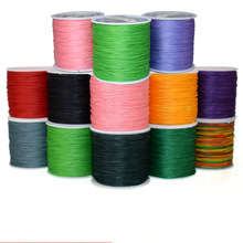 DIY Jewelry Making Rope Bead Long Round Polyester Waxed Thread cord for Leather Sewing Waxed Thread String 0.45mm 0.5cm 0.65cm 2024 - buy cheap