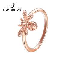 Компания todorova, простые медные кольца для мужчин и женщин из розового золота, ювелирные изделия, обручальные кольца 2024 - купить недорого