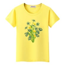 BGtomato hot sale blue flowers tshirt summer cool t-shirt casual tops harajuku t shirt women gothic modis flowers streetwear 2024 - buy cheap