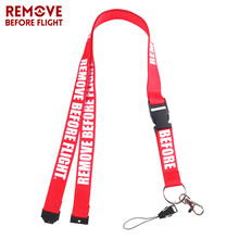 Remove Before Flight Anti Static Keychain Lanyard Keychain Turbo Keychain Cabin Crew Neck Strap Custom Keychain Chaveir 2024 - buy cheap