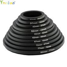 10pcs 82-77 82-72 82-67 82-62 77-72 77-67 77-52 72-67 72-62 67-62mm Metal Step down Rings Lens Adapter Filter Set 2024 - buy cheap