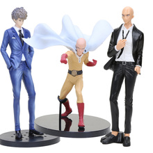 Figura de One Punch Man DX Saitama Sensei Black Suite PVC, modelo de muñeca coleccionable, juguete Cosplay, modelo de ONE PUNCH-MAN, muñeca Gif 2024 - compra barato