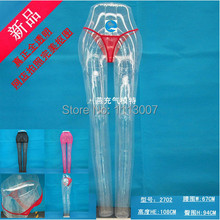 Free Shipping!New Style Inflatable Transparent Leg Mannequin Lower Body Mannequin Fashion Sale 2024 - buy cheap