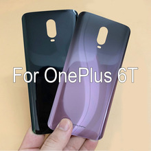 100%Original For OnePlus 6T 6t Battery Back Rear Cover Door Housing For OnePlus 6 T Repair Parts OnePlus6 T Replacement 2024 - buy cheap