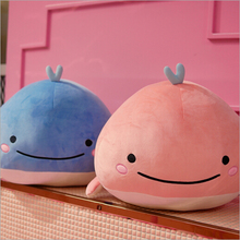 15CM Cute Down cotton whale plush toy super soft dolphin pillow Stuffed toys high quality Aquatic creatures birthday gift 2024 - buy cheap