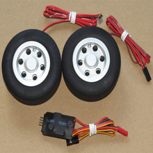 Rc modelo 45mm 50mm 55mm 60mm 65mm 70mm 75mm, jp, roda de freio para aeronave de asa fixa, trem de pouso 2024 - compre barato