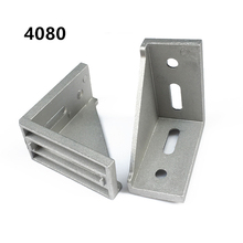 Conector de sujeción de esquina de aluminio, accesorio de perfil de aluminio Industrial CNC 4080, 10 Uds., 4080 L, 78x78 L 2024 - compra barato