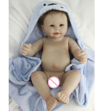 Bonecas reborn para bebês, corpo inteiro, silicone macio, vinil realista, brinquedo de banho para crianças, atacado 2024 - compre barato