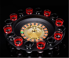 Juego de fichas de póker giratorio ruso de 16 disparos, suministros para fiesta, vino, juego para beber para adultos 2024 - compra barato