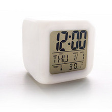 Glowing LED change digital alarm clock creative cute cartoon table alarm clocks for child kids bedroom 2024 - buy cheap
