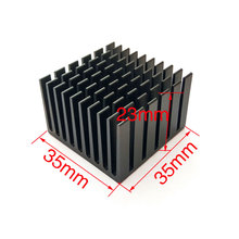 5pcs / 50pcs Aluminum Alloy Cooler Radiator Aluminum Heatsink 35*35*23mm Heat sink for North-south bridge chip 35x35x23mm Cooler 2024 - buy cheap