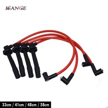 ISANCE 10.2mm Ignition Spark Plug Wire Cable Set D16Z6 D15B7 D15B8 For Honda Civic DX LX CX EX SI 1.5L 1.6L 1992 1993 1994 1995 2024 - buy cheap
