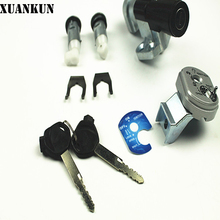 XUANKUN WH125T-5-6 DIOWH125T-3A/R accesorios de la motocicleta completa interruptor de bloqueo conjunto 2024 - compra barato