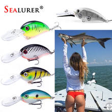 Sealurer Minnow 1 шт. 10 см 14 г большие рыболовные приманки-Воблеры морская искусственная приманка для ловли рыбы Карп Peche Crankbait Pesc Jerkbait 2024 - купить недорого