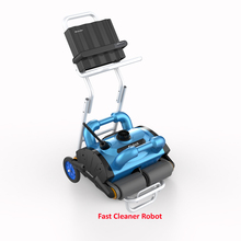 Робот-очиститель для бассейна, Роботизированный очиститель для бассейна, размер с тележкой Caddy 2024 - купить недорого