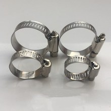 Free shipping 12pcs American stainless steel pipe clamp hoop home suit 2024 - buy cheap