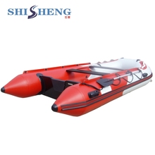 Chinese Hard ALuminum Floor PVC Material Inflatable Boat with CE Certificate 2024 - buy cheap