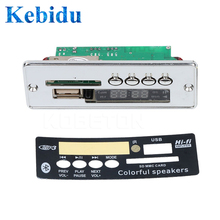Kebidu JQ-D028BT MP3 декодер доска Hands-free USB MP3 плеер встроенный Bluetooth модуль с пультом ДУ Управление USB FM Aux радио 2024 - купить недорого