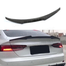 Carbon Fiber Rear Spoiler for Audi A5 S5 Sedan Coupe Spoiler 2017 2018 2019 M4 Style Trunk Trim Boot Lid Wings 2024 - buy cheap