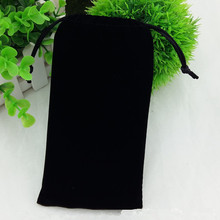 High Quality 50pcs 18X10cm Black Velvet Drawstring Pouch Jewelry Bag,Weekend New Year Birthday Christmas Wedding Party Gift Bag 2024 - buy cheap