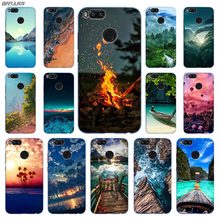 La naturaleza paisaje Anime funda de silicona para Xiaomi 11 Ultra 10 9 8 a2 a3 Lite Mi 9 9se 6x 5x Cc9 8 9 11Pro cubierta 2024 - compra barato