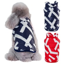Warm Dog Clothes Small Dog Windproof Winter Pet Dog Coat Jacket Padded Clothes Puppy Outfit Vest Yorkie Chihuahua french bulldog 2024 - buy cheap
