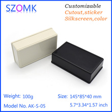 4 pcs, 145*85*40mm china market of electronic plastic case abs control enclosure project box outlet box szomk plastic enclosure 2024 - buy cheap