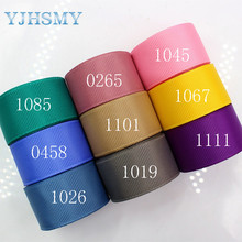 YJHSMY J-17606-L25MM-0265,25 mm 10 yards Solid Color Ribbons Thermal transfer Printed grosgrain Wedding Accessories DIY material 2024 - buy cheap