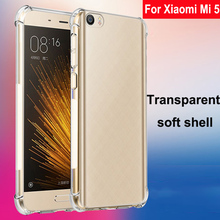 Coque For Xiaomi Mi 5 Case Capa Soft Transparent TPU Airbag drop Cover Phone Cases 5.15'' For Xiaomi 5 Mi5 back Phone shell 2024 - buy cheap