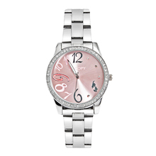 Snoopy relógio feminino casual estiloso, relógios de pulso para mulheres, de aço inoxidável, resistente à água, de quartzo, para crianças 2024 - compre barato