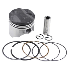 Tamaño del taladro de la motocicleta STD + 100 38mm ~ 39mm Kit de anillo de pistón y pistón para YAMAHA XC50H vino clásico BX50 engranaje CE50 Jog sn50f Aerox 4 2024 - compra barato