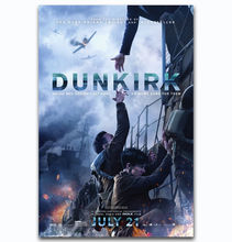 Hot New 2017 WAR Movie Film Dunkirk Fashion 2-Silk Art Poster Wall Sicker Decoration Gift 2024 - buy cheap