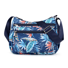 Women Shoulder Bag Nylon Handbag Printing Women Messenger Bags Top-handle Famous Brand Casual Floral Crossbody Bag 2024 - buy cheap